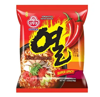 Корейська локшина Йоль Ottogi Yeul Ramen дуже гостра 120г (Корея)