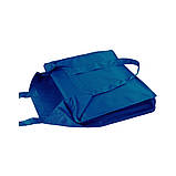 Еко-сумка жіноча шопер для нанесення принту кольорова бавовняна 35х10х42 см. колір: синя волошка., фото 2