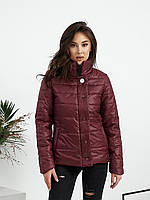 Куртка жіноча демісезона арт.211 бордова