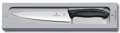 Кухонный нож Victorinox Swiss Classic Carving Knife 19см черный