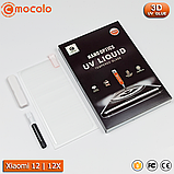 Захисне скло Mocolo Xiaomi 12/ 12X Nano Optics UV Liquid Tempered Glass 3D (Clear), фото 4
