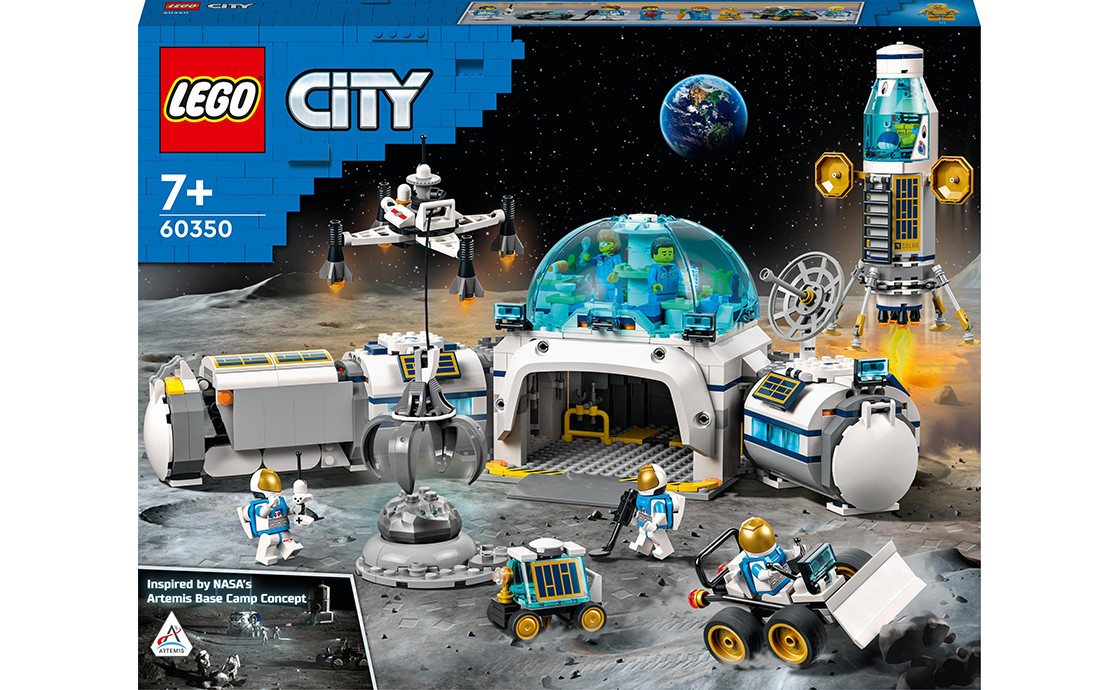 Конструктор LEGO City Місячна наукова база (60350)