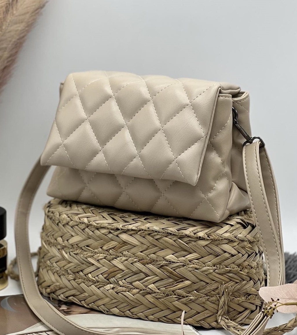 Жіноча сумка на плече 1921 Beige Жіночі клатчі від Українського виробника купити LUCK SHERRYS