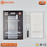 Захисне скло Mocolo Xiaomi 12/ 12X Nano Optics UV Liquid Tempered Glass 3D (Clear), фото 6