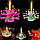 Музична свічка "Лотос кольоровий". (11,5 см)., фото 2