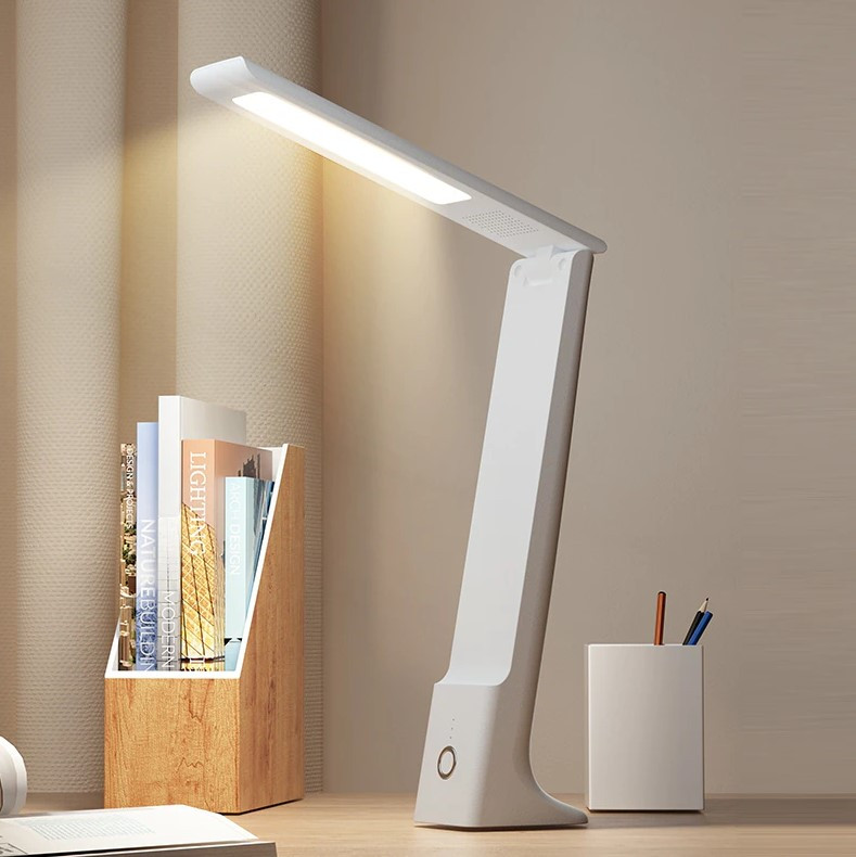 Настільна світлодіодна LED лампа світильник Tablelamp біла, фото 1
