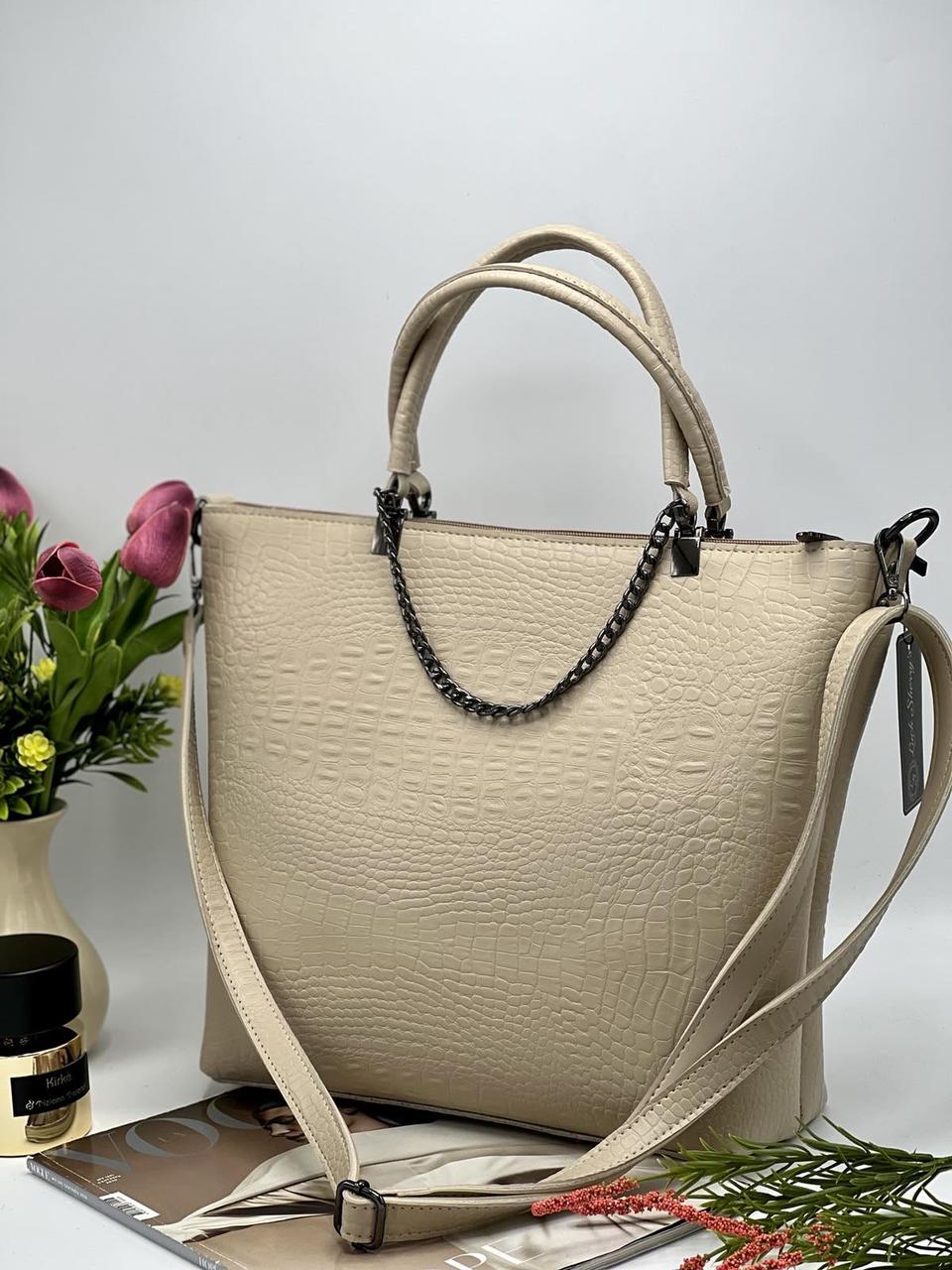 Женская сумка 137 Beige Женские сумки LUCK SHERRYS Большой выбор качественных сумок