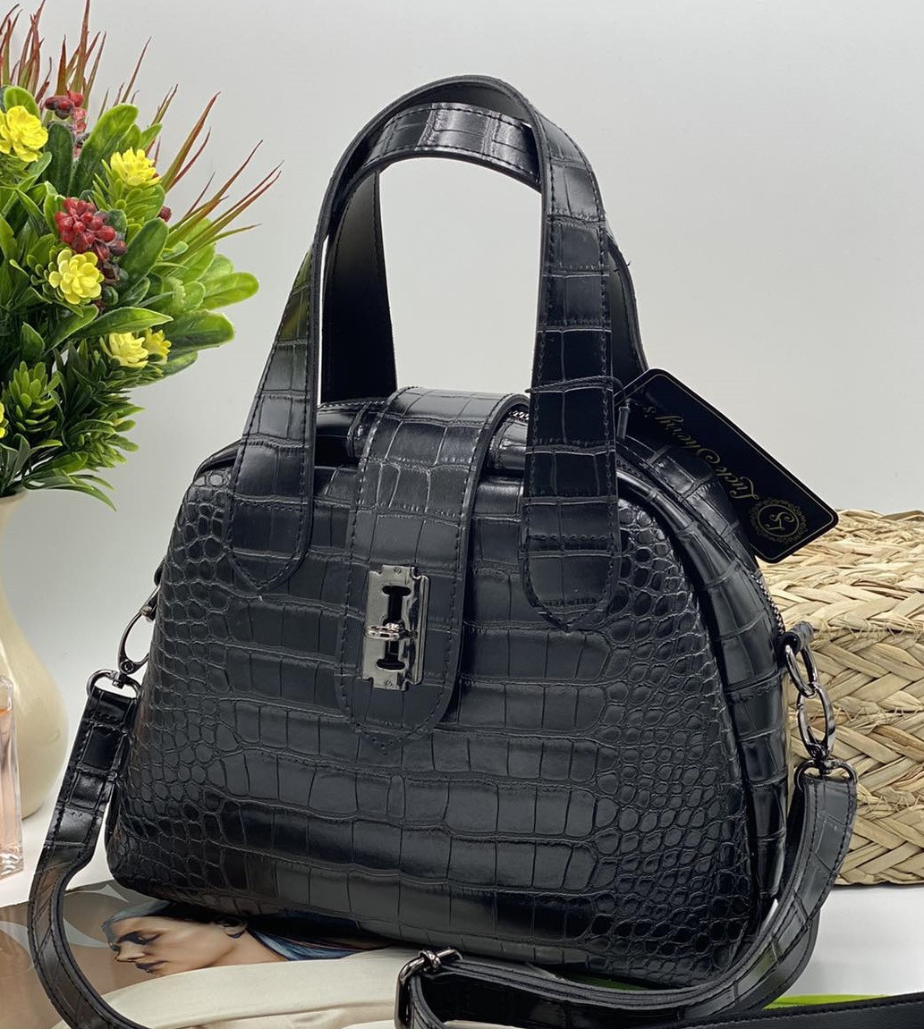 Женский сумка на плечо 061 Black Женские клатчи от Украинского производителя купить LUCK SHERRYS