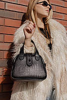 Жіноча сумка на плече 061 Black Жіночі клатчі від Українського виробника купити LUCK SHERRYS, фото 4