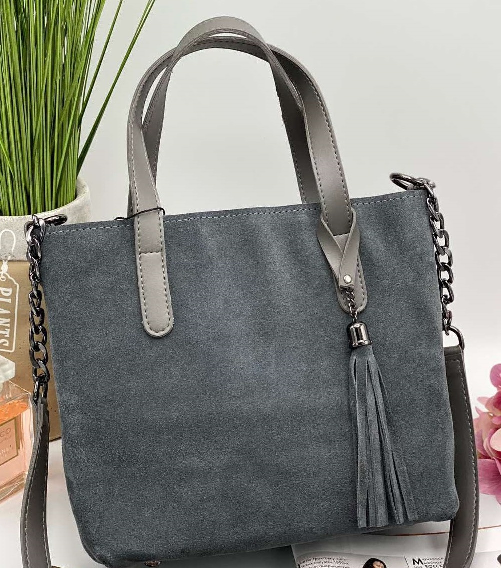 Женская сумка 112 Gray Женские сумки LUCK SHERRYS Большой выбор качественных сумок