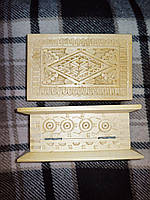 Деревянная резная шкатулка, сувенир, подарок, органайзер