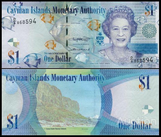 Каймани, Кайманови острова 1 долар 2010 UNC No415