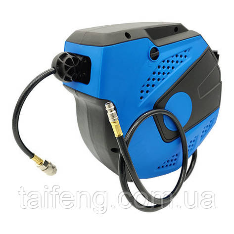 Шланг поліуретановий армований на котушці 8x12мм, 10 м AIRKRAFT AHC-35B, фото 1