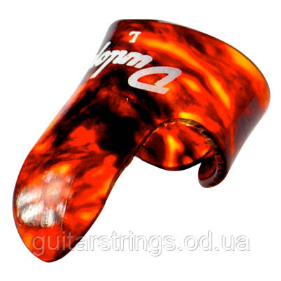 Медіатор Dunlop 9020R Fingerpick Large Tortoise