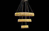 Сучасна кришталева люстра 7201-9D, фото 4