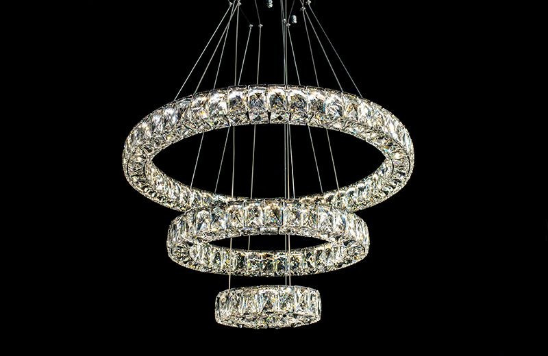 Люстра кільця з регулюванням висоти 8282, фото 1