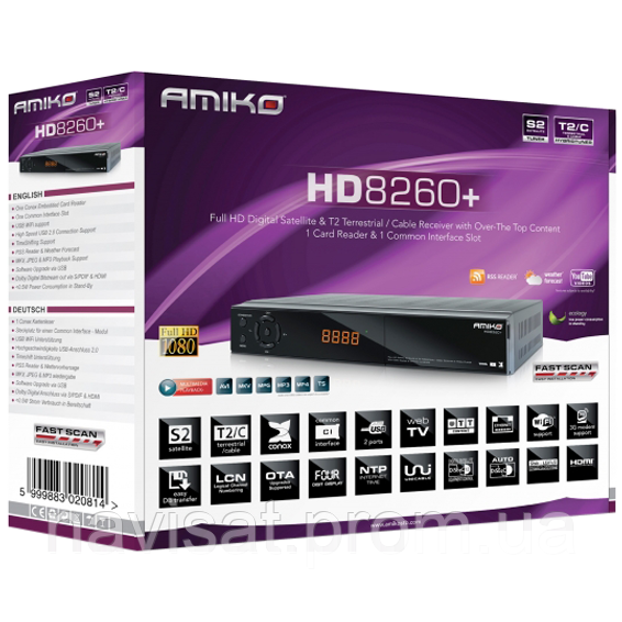 Ресивер Amiko HD 8260+