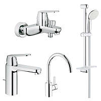 Набір змішувачів Grohe Eurosmart M-Size 126115MK