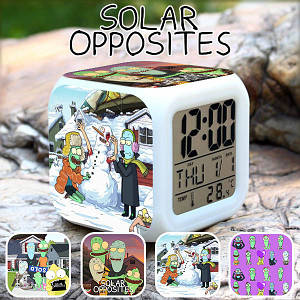 Настільні годинники Сонячні протилежності "Сніговик" Solar opposites