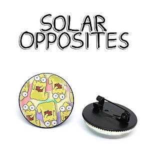 Значок Сонячні протилежності "Пупа" Solar Opposites