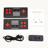Ігрова приставка Денді до телевізора D600 HDMI з бездротовими джойстиками дитяча консоль, фото 7