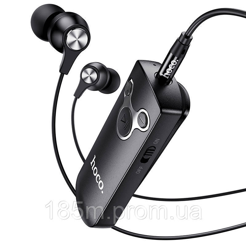 Навушники HOCO E52 с беспроводным аудио ресивером BT5.0 90mAh Black - фото 3 - id-p1585880468