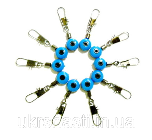 Рибальська вертлюг для поплавця велика, Карабіни для поплавців (Креплення для поплавця), фото 1