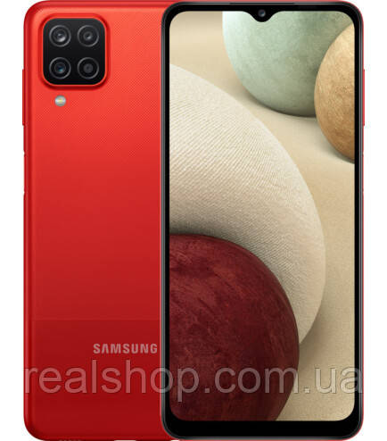 Samsung Galaxy A12 4/64 Gb Dual Sim RED Гарантія 12 місяців! SM-A125FZKUSEK, фото 1