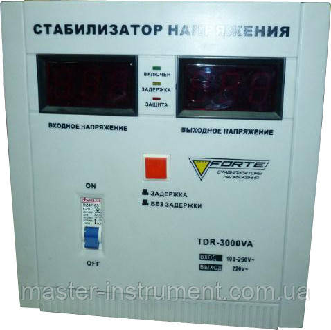 Стабілізатор напруги FORTE TDR-3000VA, фото 1