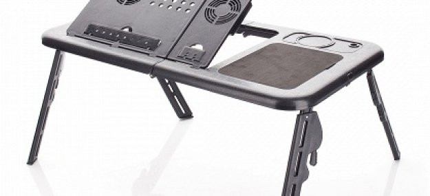 Многофункциональный столик для ноутбука с охлаждением E-Table - подставка для ноутбука - фото 5 - id-p254282950