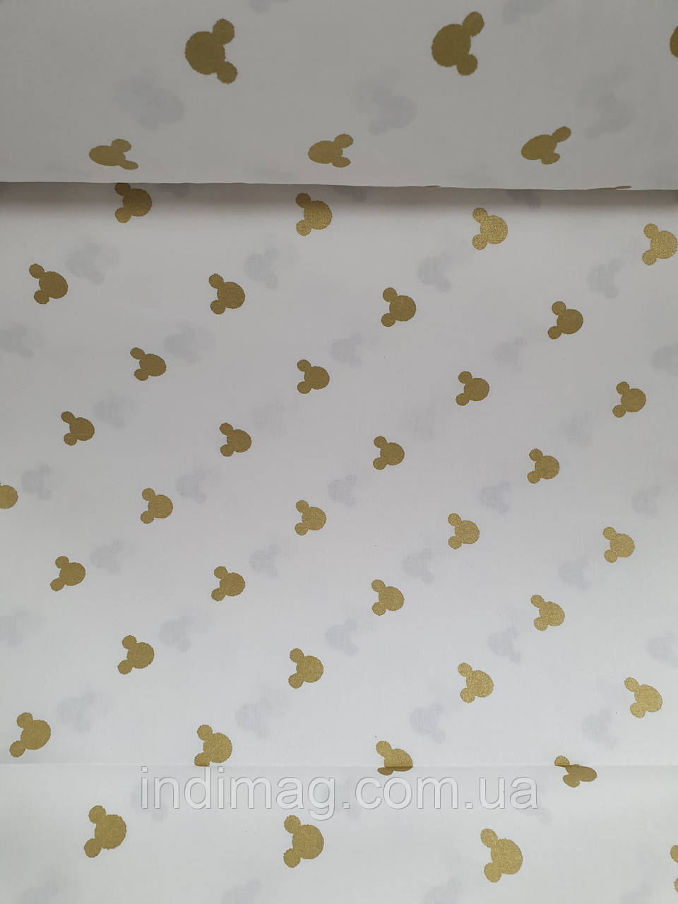 Відріз Ранфорс з глітером 100*240, фото 1