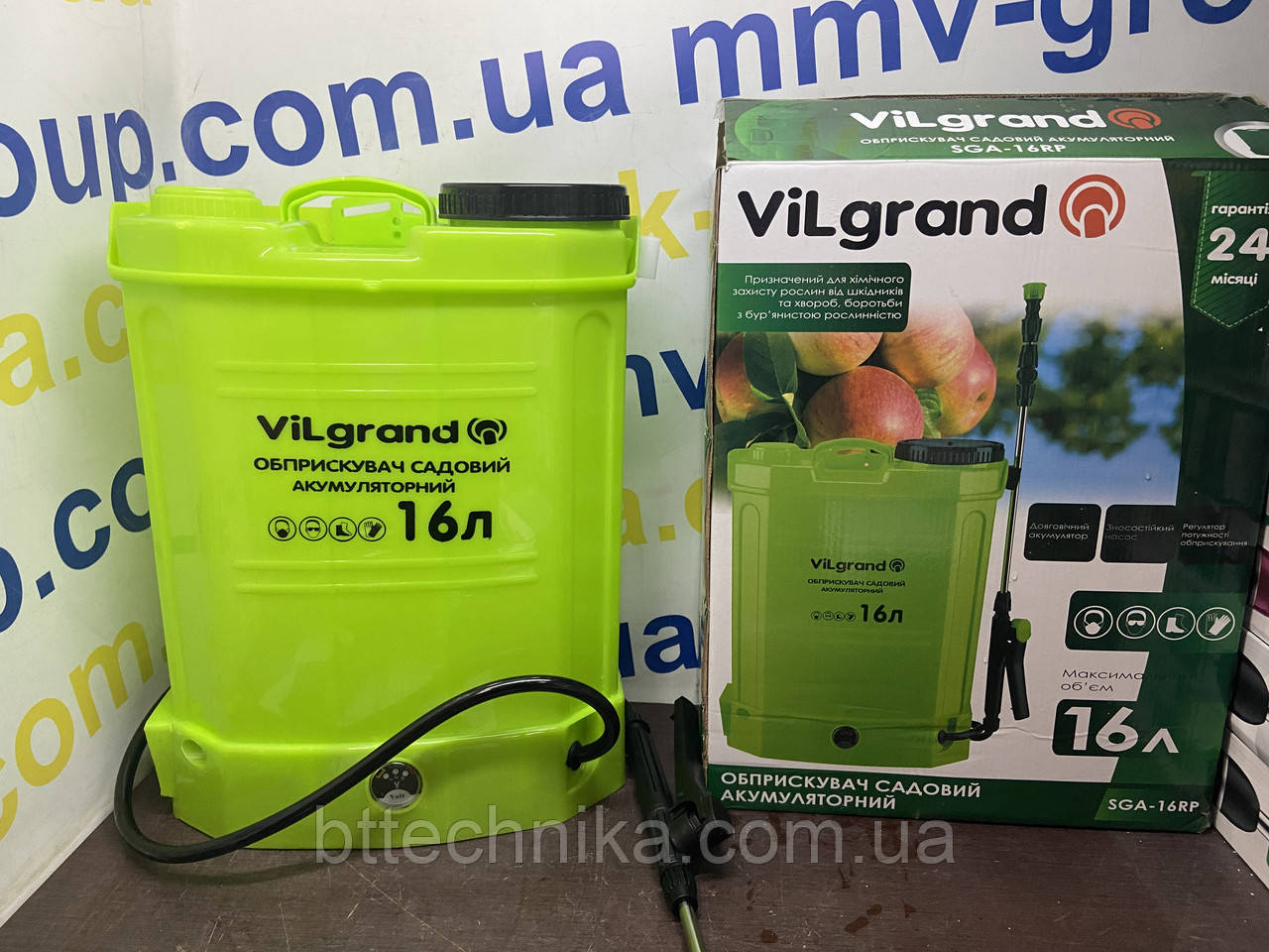Обприскувач акумуляторний ViLgrand SGA-16RP, фото 1