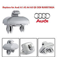 Держатель солнцезащитного козырька Audi A1 A3 A4 A5 Q3 Q5 8U0857562 8E0857562 серый цвет Матовый