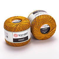 YarnArt VIOLET (Виолет) № 6340 бронза (Пряжа мерсеризованный хлопок, нитки для вязания)