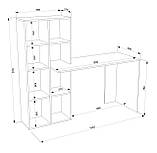 Комп'ютерний стіл ЛЕГА - 37 зі стелажем (LEGA), фото 4