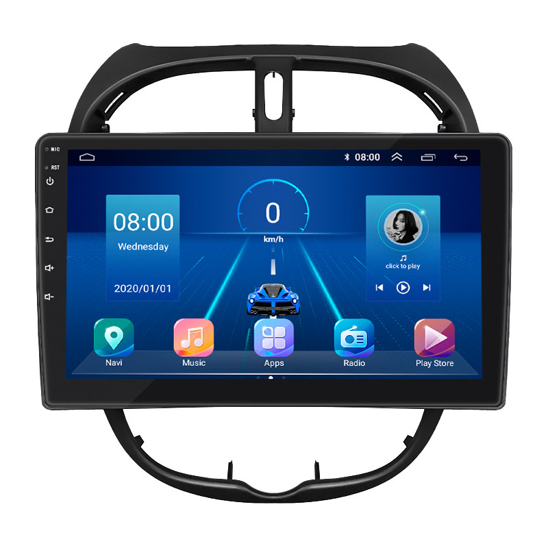 Штатна магнітола Lesko для Peugeot 206 1998-2012 екран 9" 2/32Gb/4G/ Wi-Fi Premium GPS Android Пежо 1 шт.
