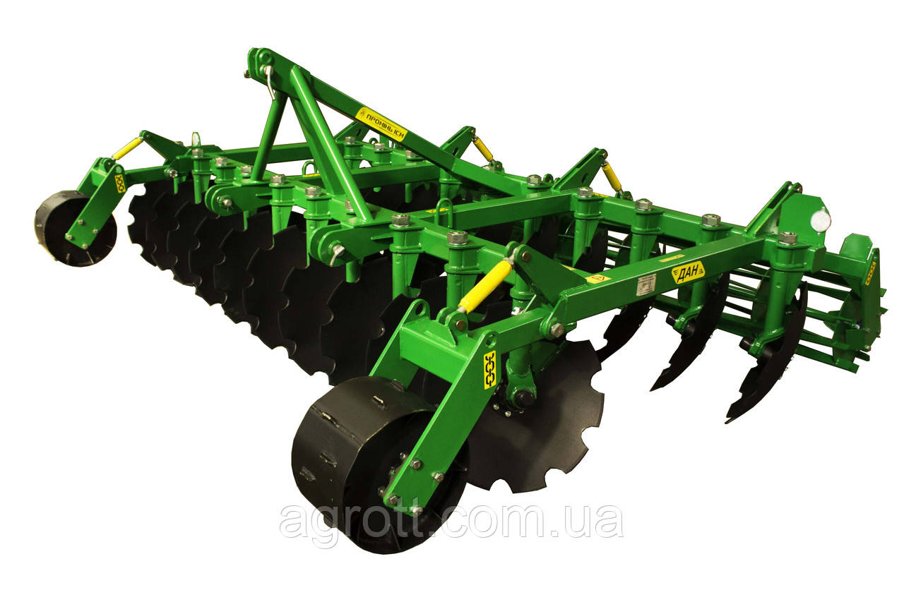 Дисковий агрегат навісний ДАН-3,5 К (з опорними котками)