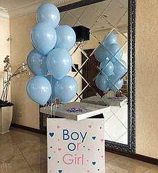 Сет гелієвих кульок "Gender party"