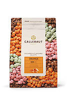 Шоколад оранжевый со вкусом апельсина бельгийский Callebaut в каллетах 29%, 2.5 кг