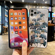 Чохол для Apple iPhone 7/8 і SE 2020 Alitek Листя гінкго білоба, фото 5