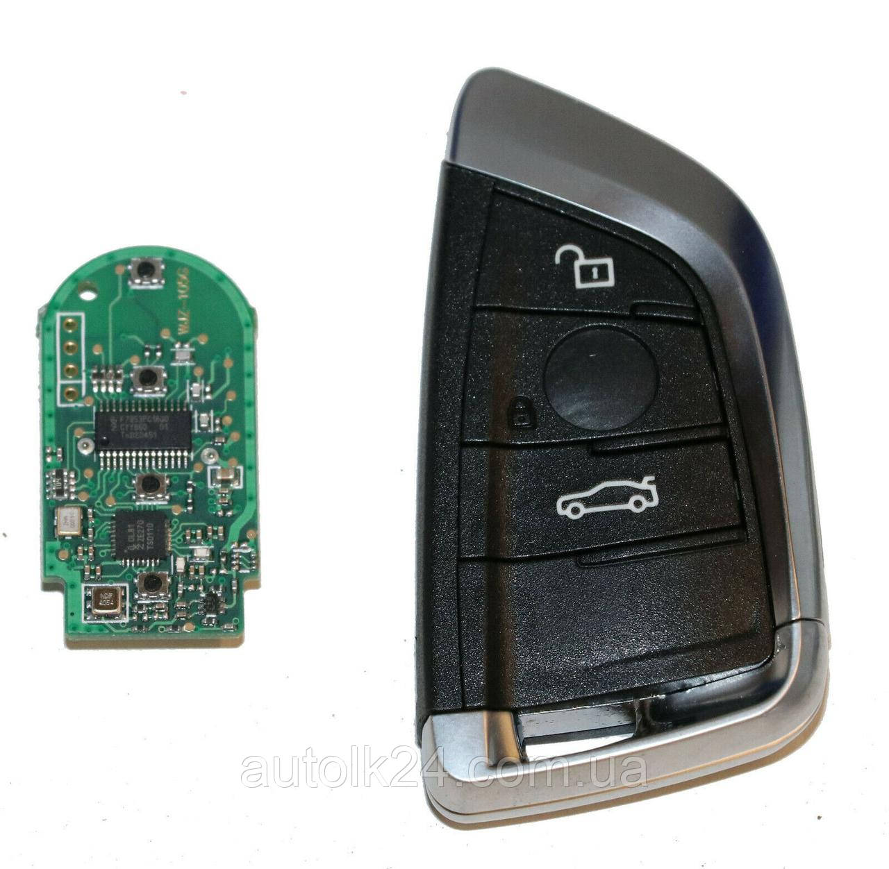 Смарт ключ для BMW (БМВ) 3 кнопки X5 F15 X6 F16 - 434MHz