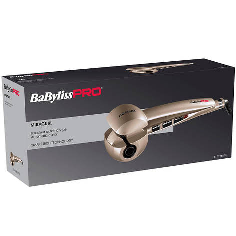 Автоматическая плойка для волос BaByliss PRO BAB2665GE MiraCurl Gold, фото 2