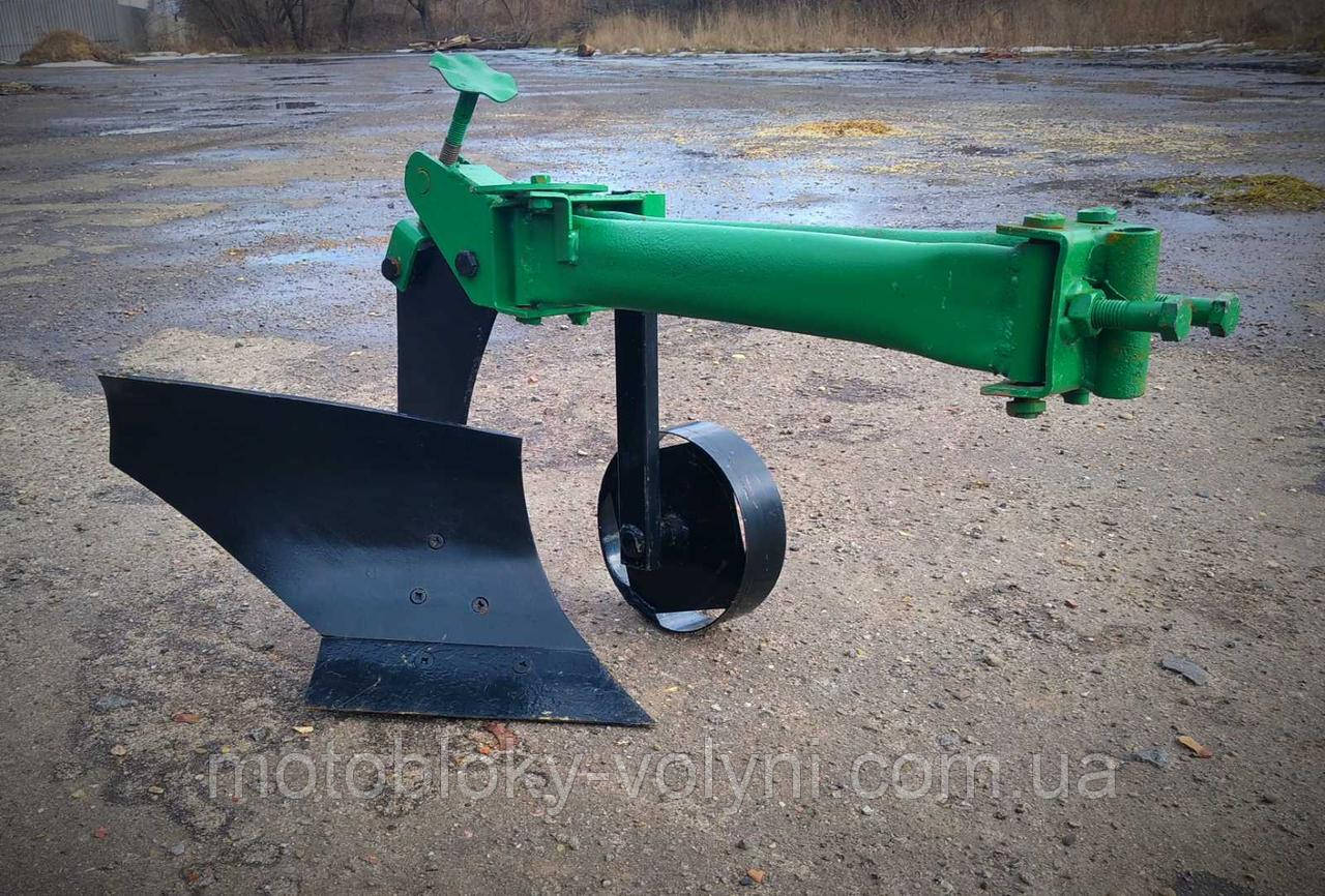 Плуг мотоблочний ПНМ-1-22 із опорним колесом.