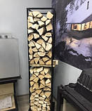 Дровниця металева / Стелаж для зберігання дров / Дровник, фото 10