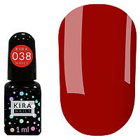 Гель-лак Kira Nails 038, 1 мл