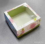 Коробка для бенто десертів 150*150*70 кольорова, фото 4
