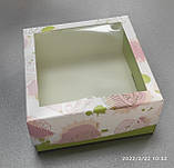 Коробка для бенто десертів 150*150*70 кольорова, фото 7