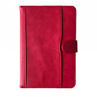 Универсальный чехол книжка для планшета 10-10.1 дюймов с подставкой и карманом Розовый