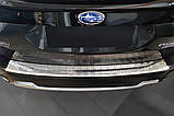 Захисна накладка на задній бампер для Subaru Forester V (SK) 2018+ /нерж.сталь/, фото 3