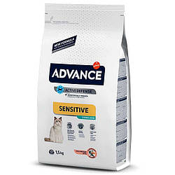 Advance Sterilized Salmon Sensitive корм для стерилізованих кішок з чутливим травленням 1.5 кг